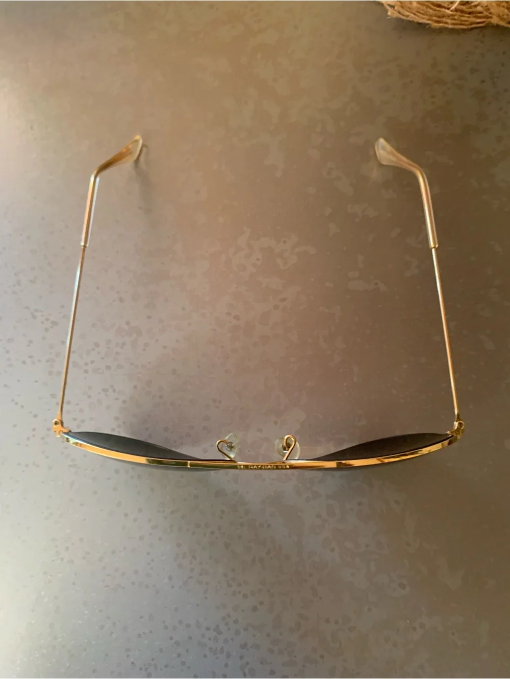 Men’s RAY-BAN Vintage Bausch and Lomb aviator sunglasses. NO SCRATCHES nose pads